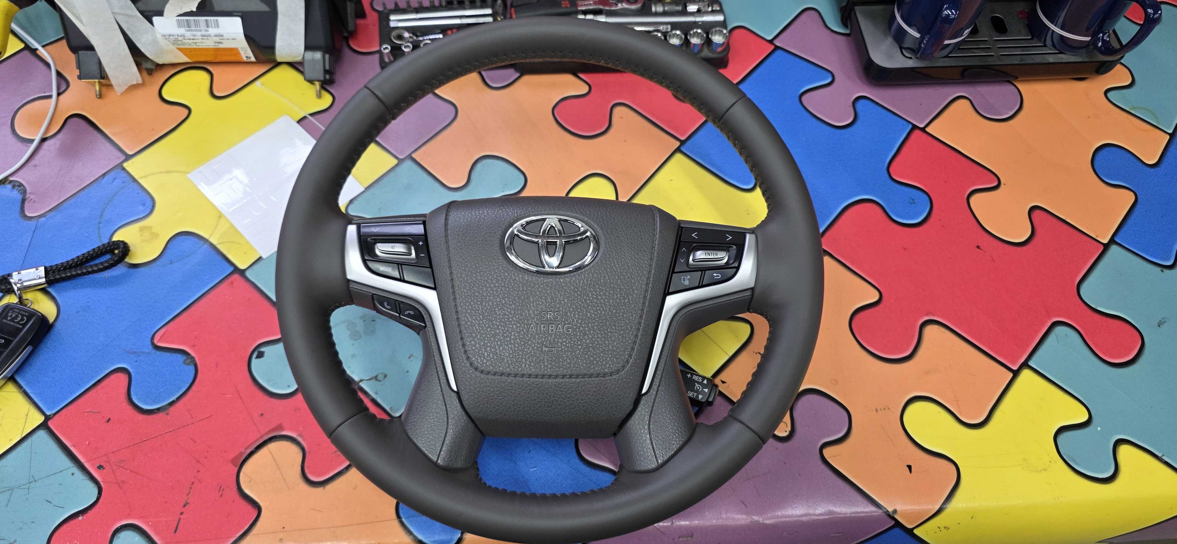 Перетяжка руля - работа 1