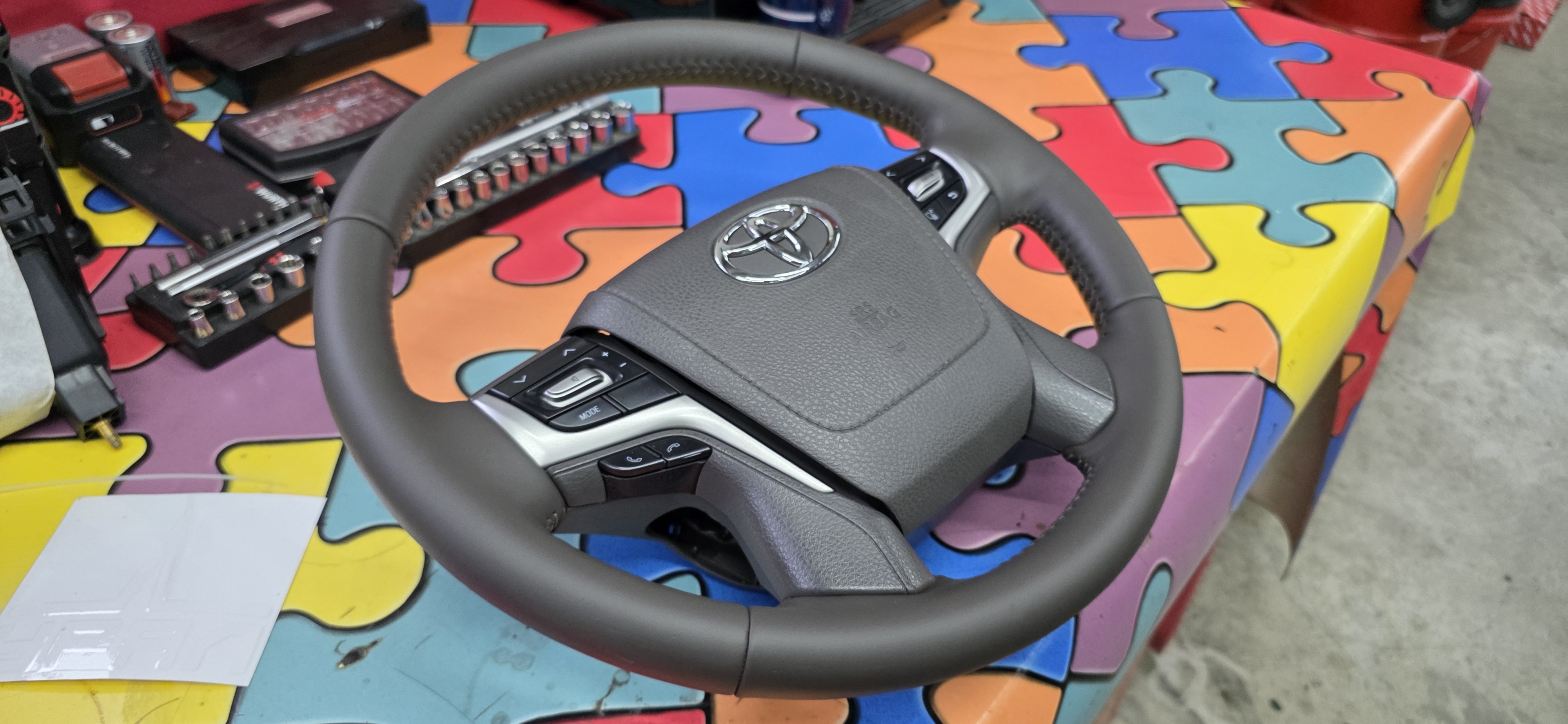 Перетяжка руля - работа 2