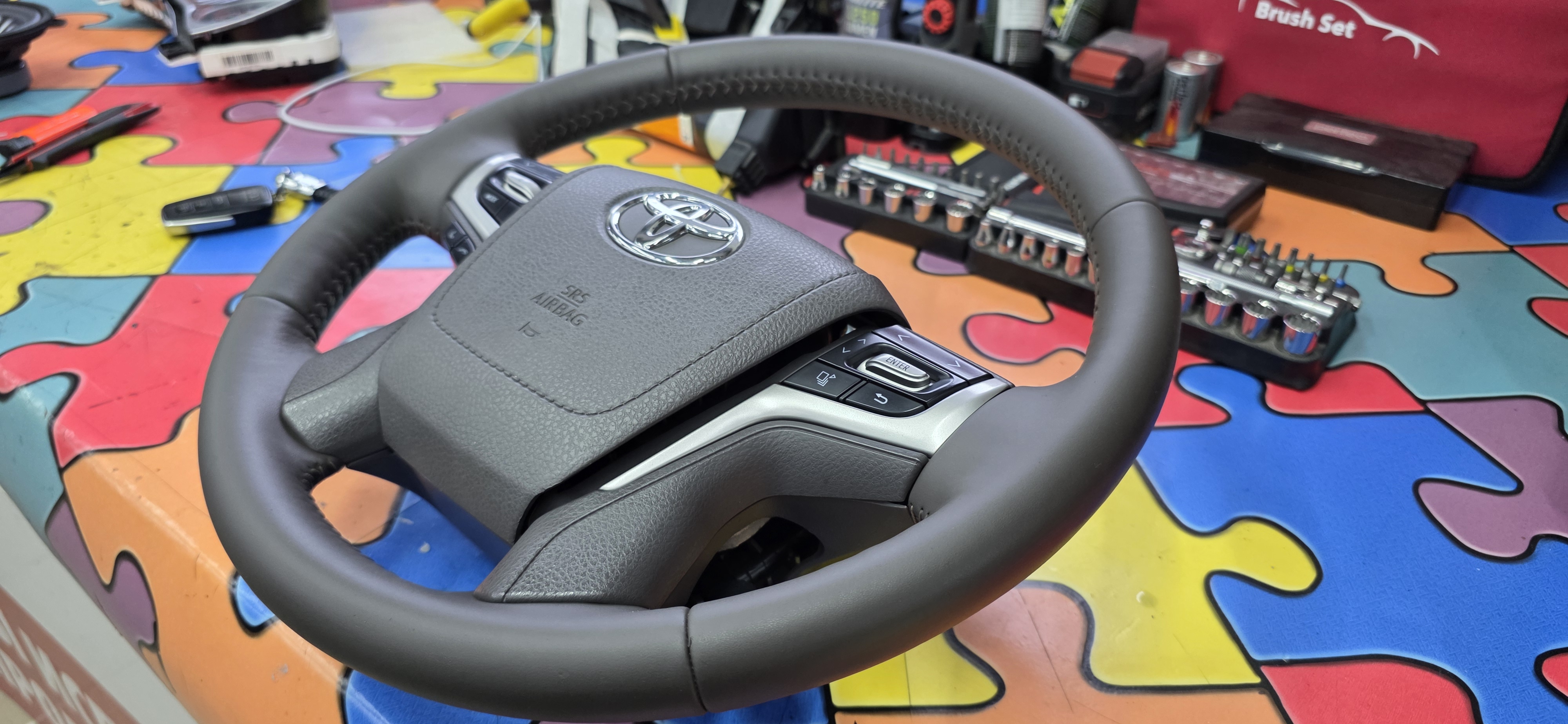 Перетяжка руля - работа 3