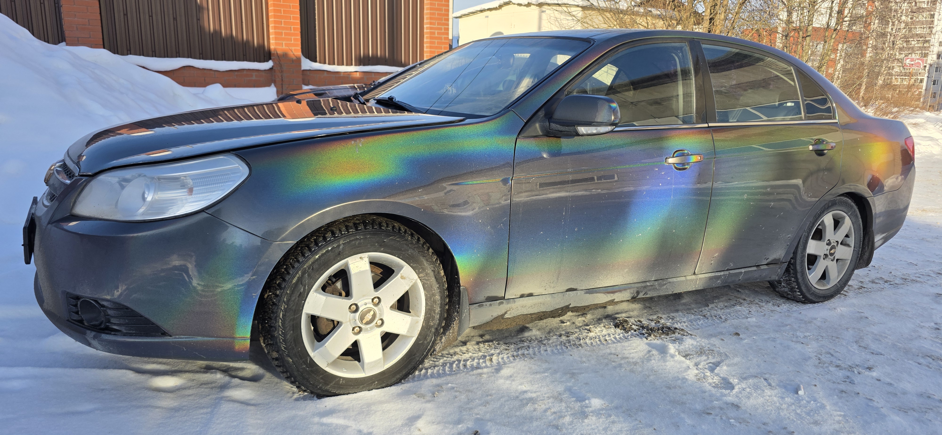 Оклейка цветной плёнкой