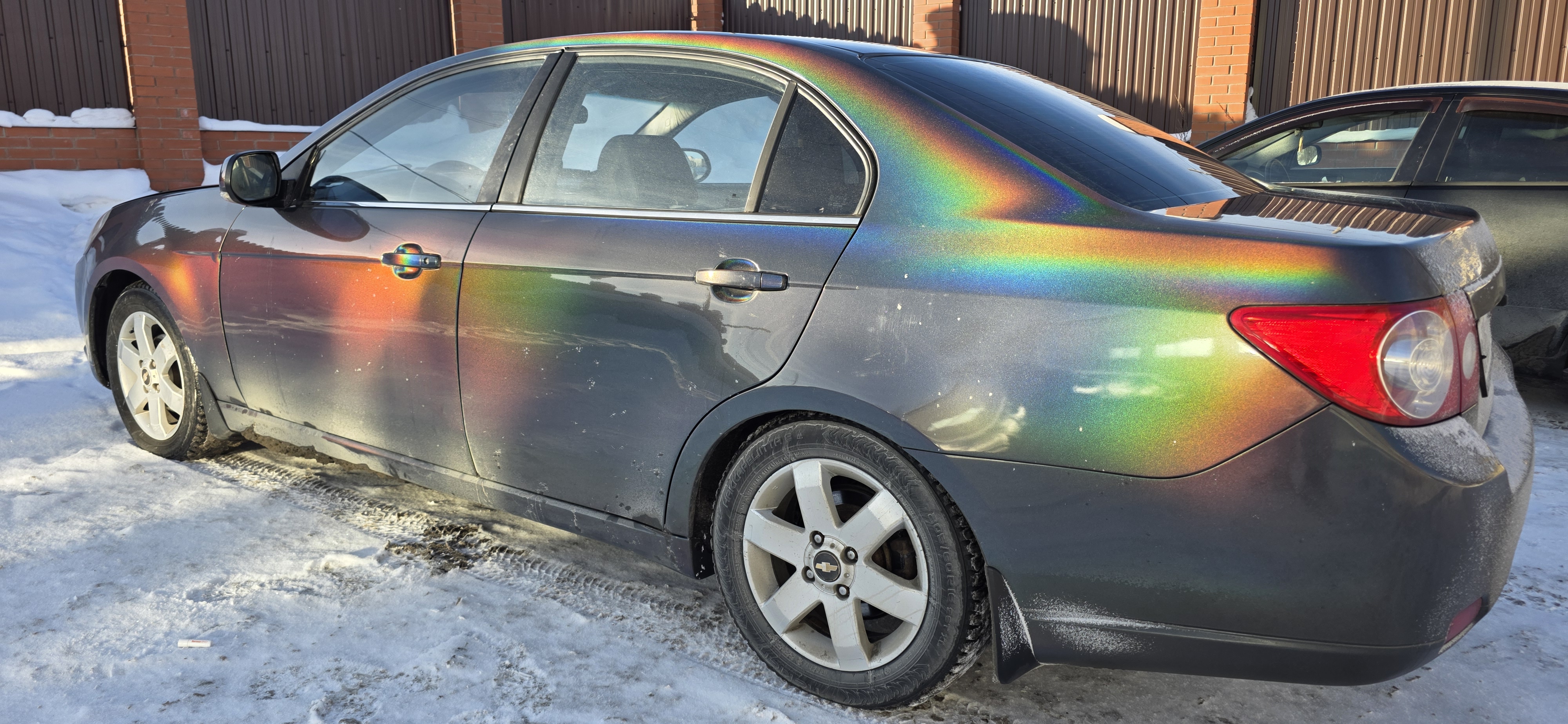 Оклейка цветной плёнкой