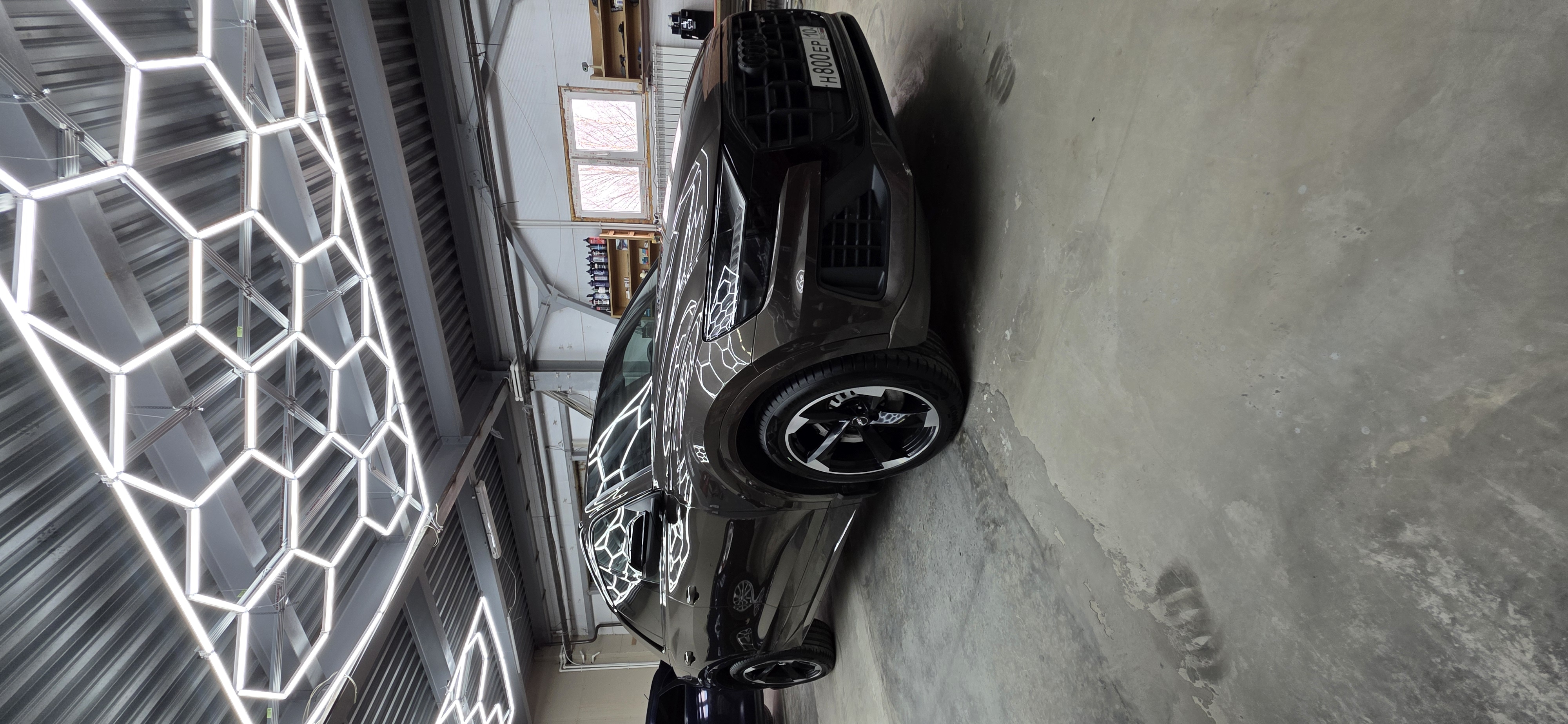 AUDI Q8 полировка и химчистка - работа 3