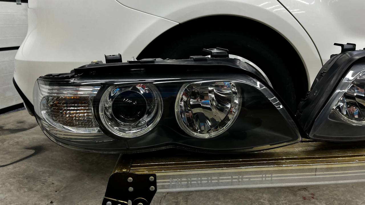 Тюнинг оптики замена линз - работа 1