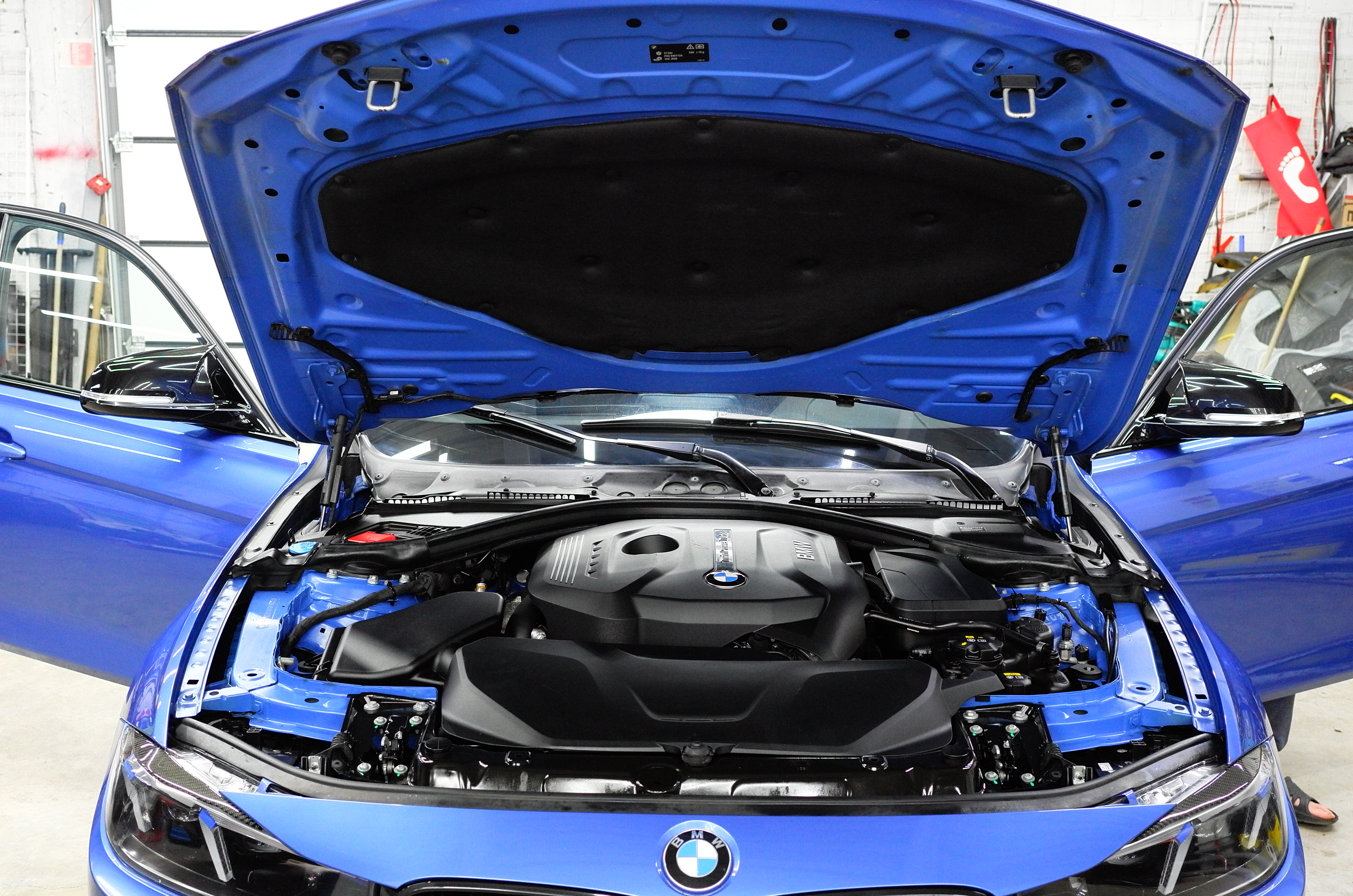 BMW полировка + керамика - работа 10