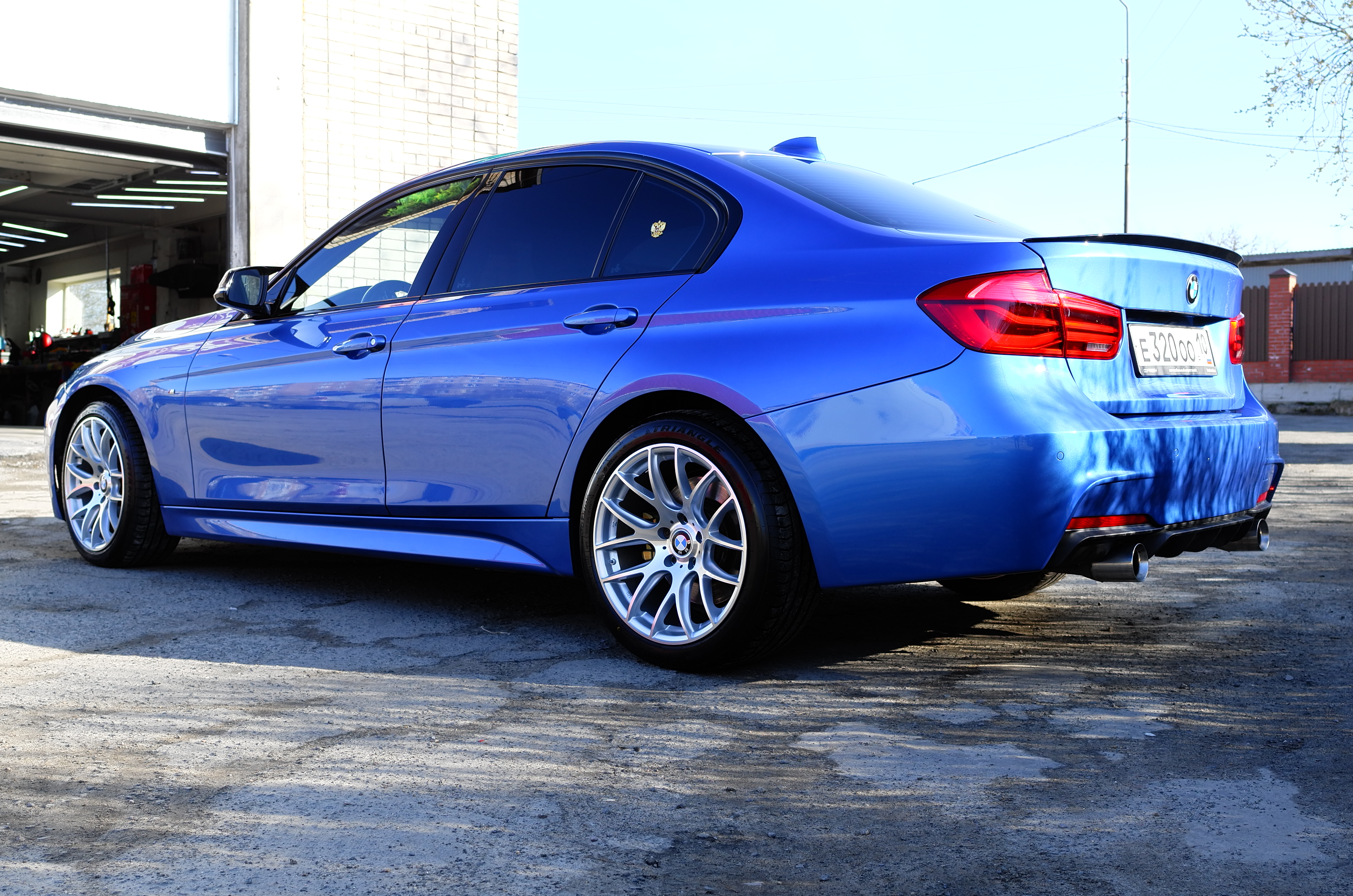 BMW полировка + керамика - работа 2