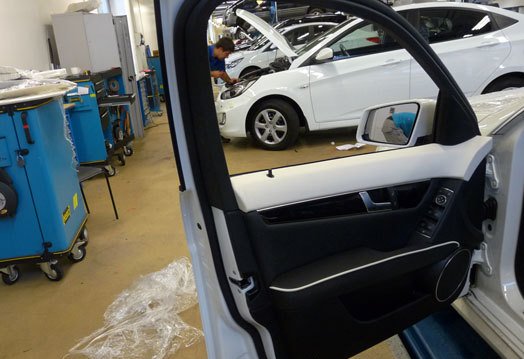 Мерседес C 200 - работа 6